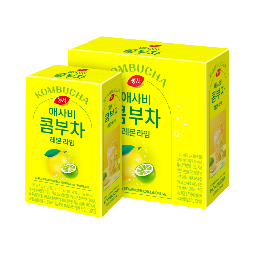 동서 애사비 콤부차 레몬 라임