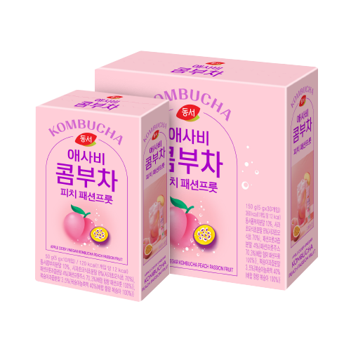 동서 애사비 콤부차 피치 패션프룻